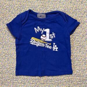 DODGERS "MY 1ST DODGER" TEE SIZE 18M EUC